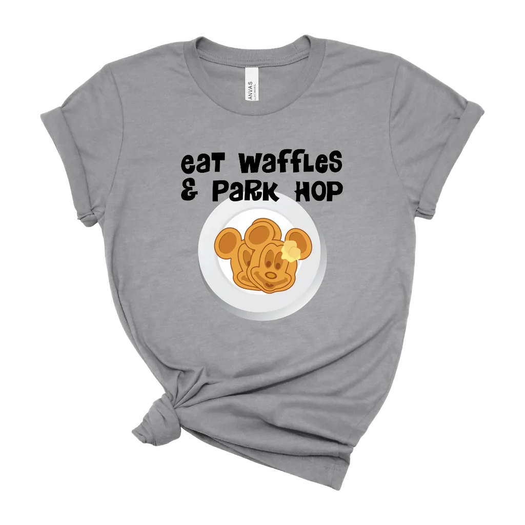 Eat Waffles & Park Hop Disney t-shirt product image 4