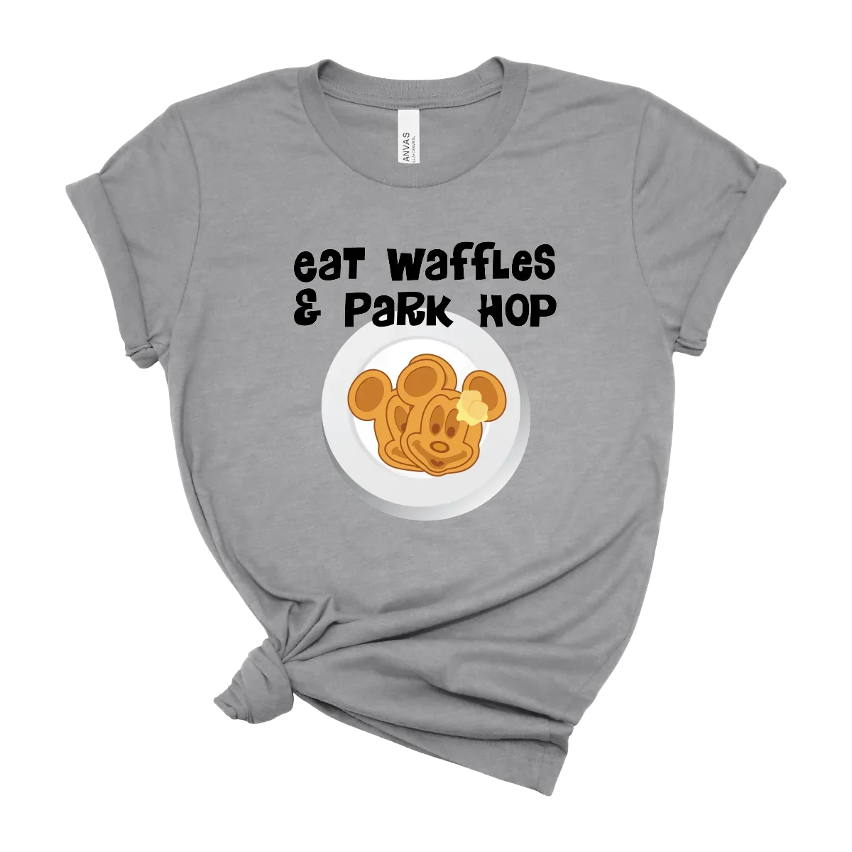 Eat Waffles & Park Hop Disney t-shirt product image 4