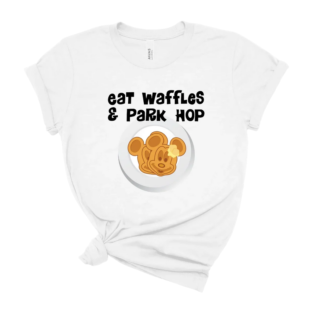 Eat Waffles & Park Hop Disney t-shirt product image 3