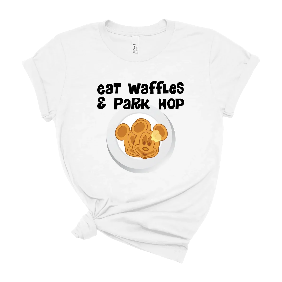 Eat Waffles & Park Hop Disney t-shirt product image 3