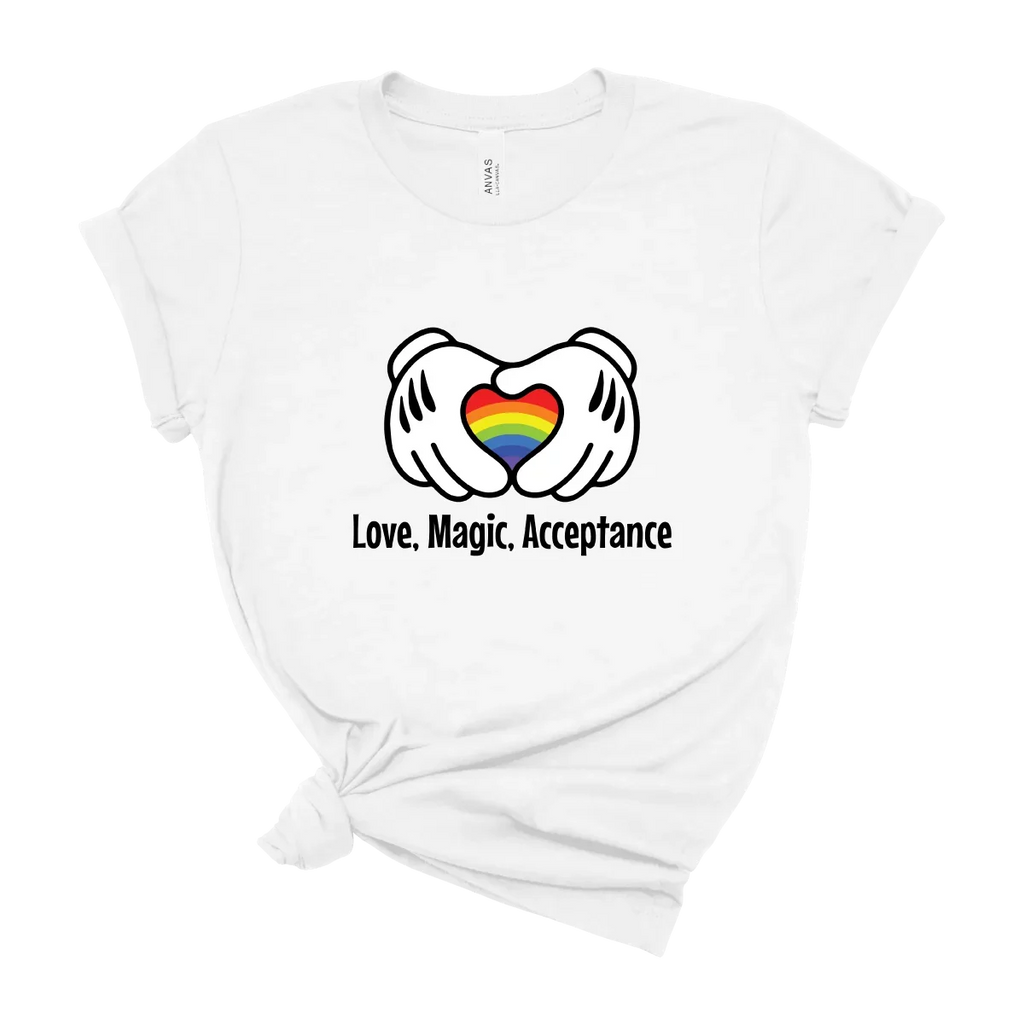 Love, Magic, Acceptance Disney t-shirt product image 1