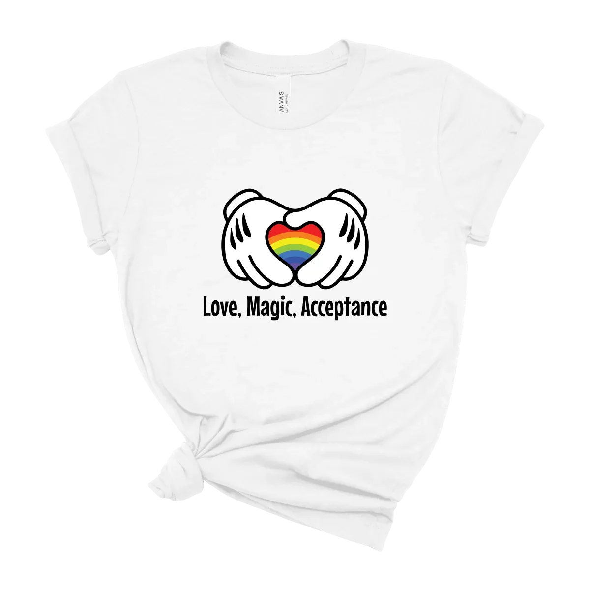 Love, Magic, Acceptance Disney t-shirt product image 1