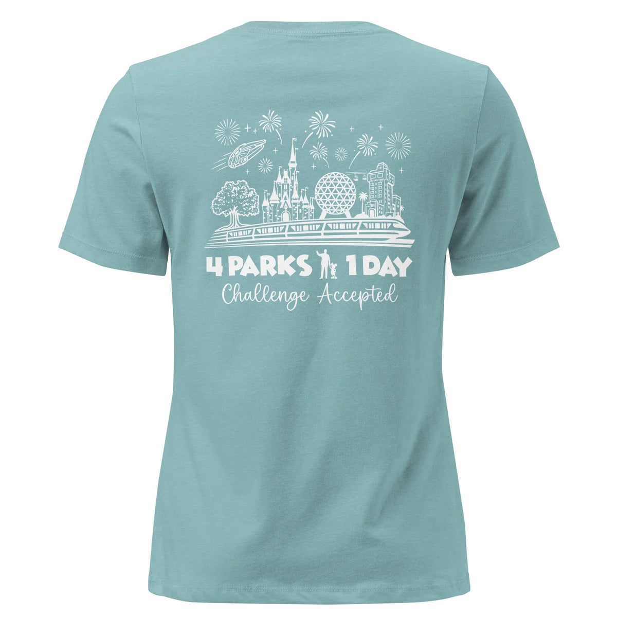 Women's Disney Park Hop Shirt, 4 Parks 1 Day Challenge Tee product image 22