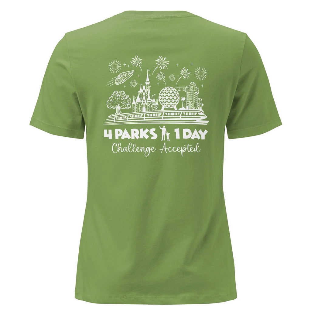 Women's Disney Park Hop Shirt, 4 Parks 1 Day Challenge Tee product image 20