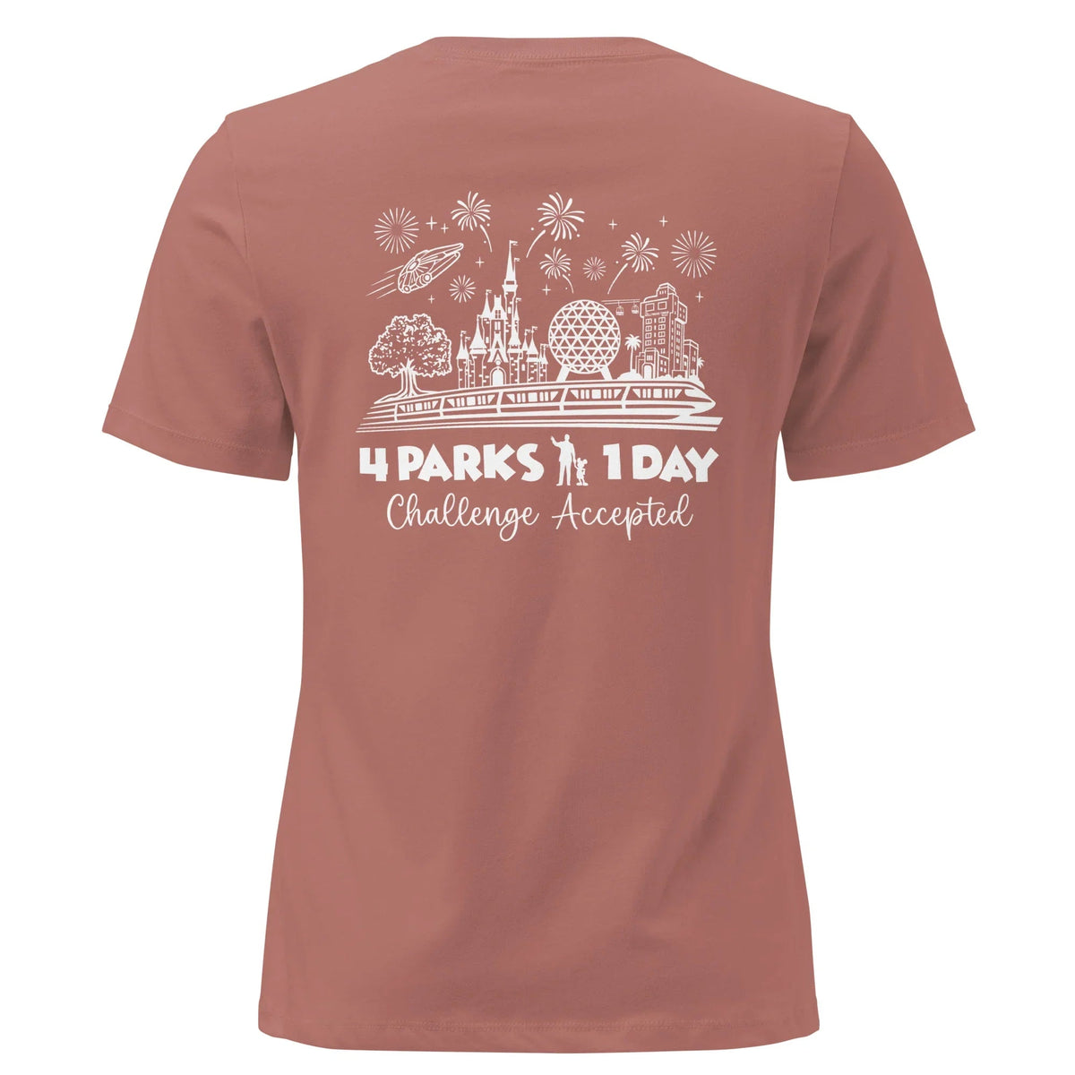 Women's Disney Park Hop Shirt, 4 Parks 1 Day Challenge Tee product image 18