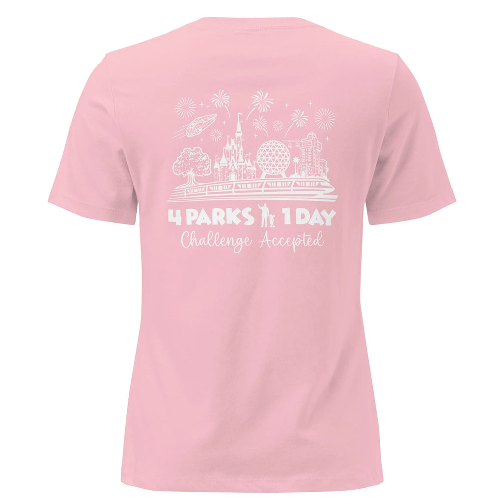 Women's Disney Park Hop Shirt, 4 Parks 1 Day Challenge Tee product image 26
