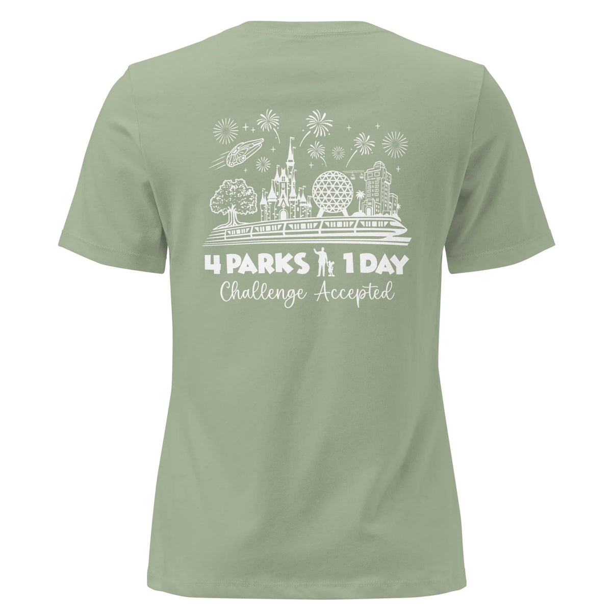 Women's Disney Park Hop Shirt, 4 Parks 1 Day Challenge Tee product image 24