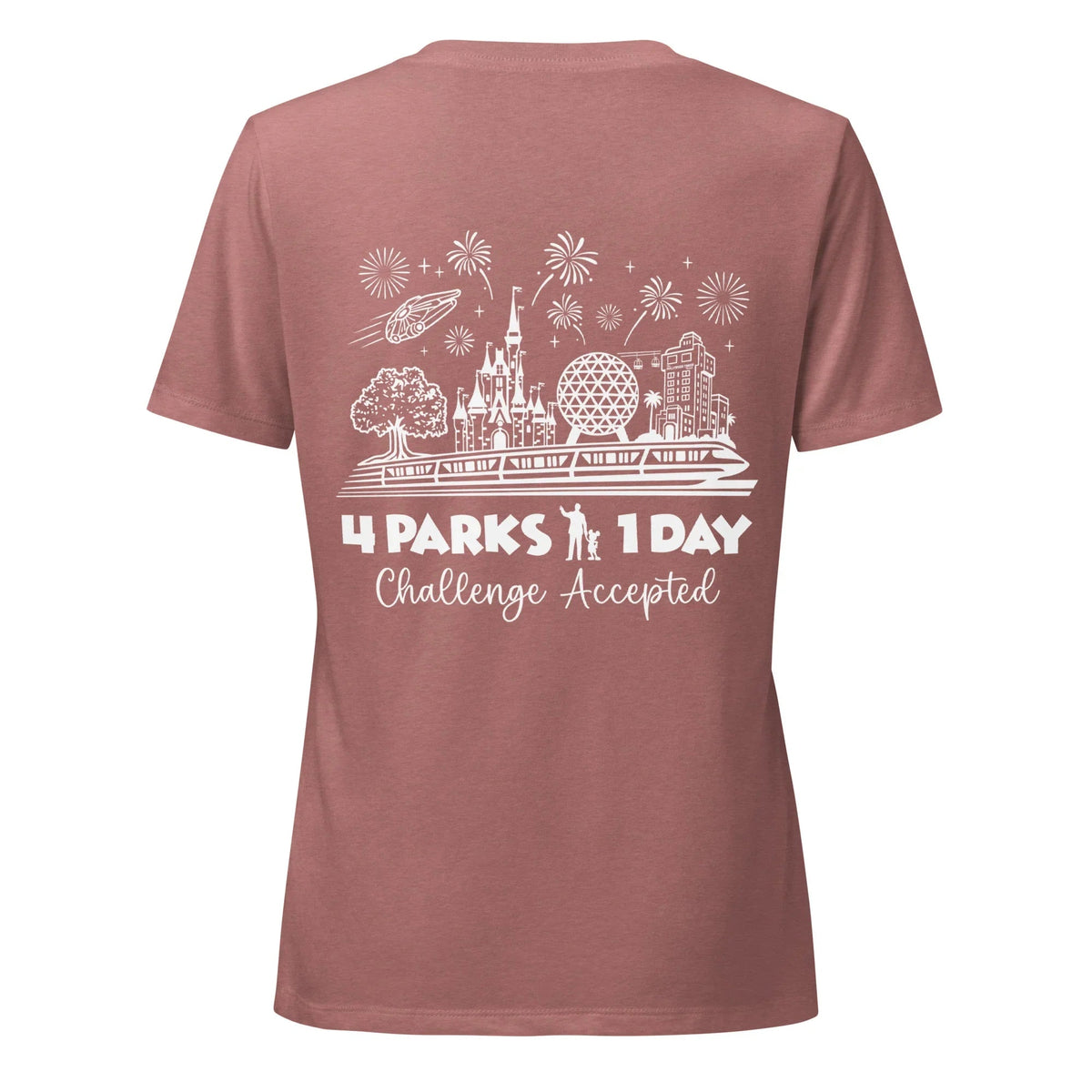 Women's Disney Park Hop Shirt, 4 Parks 1 Day Challenge Tee product image 12