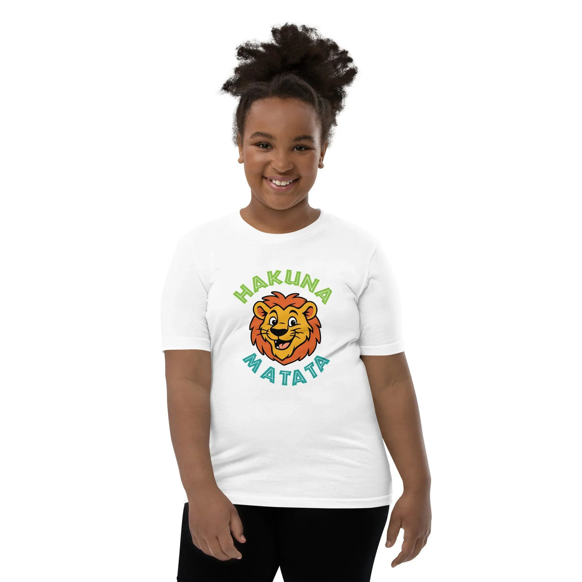 Disney – Colorful Hakuna Matata Simba Kids T-Shirt product image 2