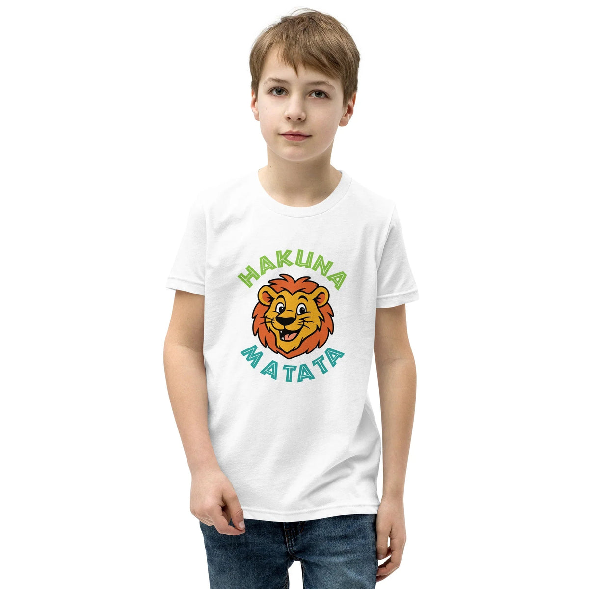 Disney – Colorful Hakuna Matata Simba Kids T-Shirt product image 4