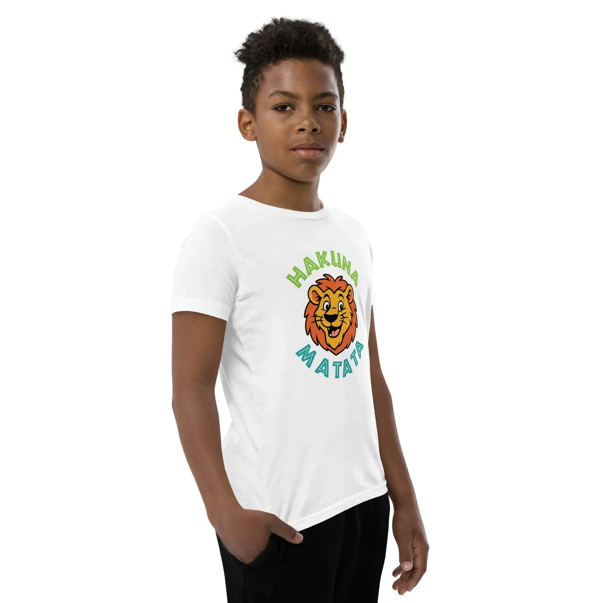 Disney – Colorful Hakuna Matata Simba Kids T-Shirt product image 3